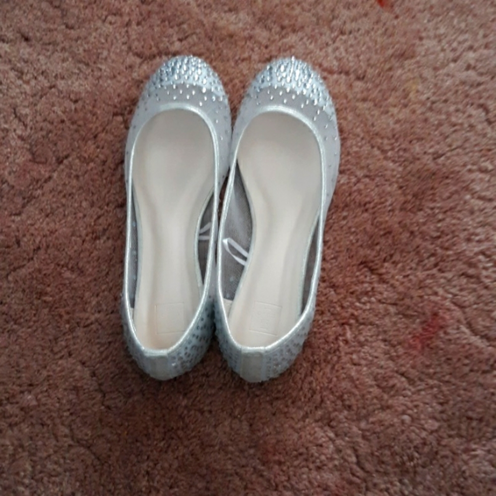 Brand new db studio bedazzled slip-ons